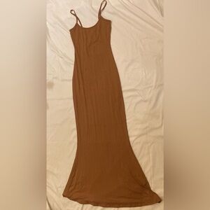 Brown Maxi Dress